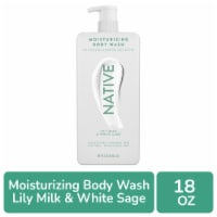 Native Lily Milk & Sage Moisturizing Body Wash Perspective: Main