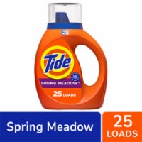 Tide Spring Meadow Liquid Laundry Detergent Perspective: Main