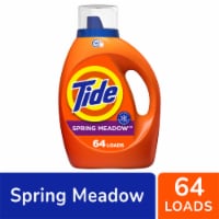 Tide Spring Meadow Liquid Laundry Detergent Perspective: Main