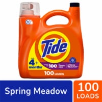 Tide Spring Meadow Liquid Laundry Detergent Perspective: Main