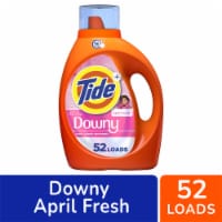 Tide With Downy April Fresh Liquid Laundry Detergent Perspective: Main