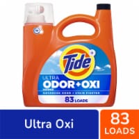 Tide With Ultra Oxi & Odor Eliminators Original Scent Liquid Laundry Detergent Perspective: Main
