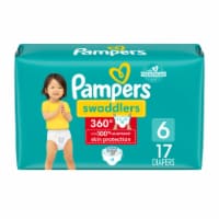Pampers Swaddlers 360 Pull-On Diapers, Size 6 (27+ lbs) Perspective: Main