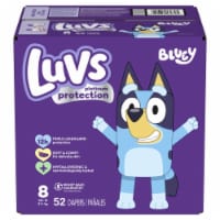 Luvs Platinum Protection Diapers - Size 8 (46+ Pounds) Perspective: Main