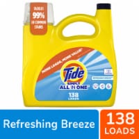 Tide Simply Refreshing Breeze Liquid Laundry Detergent Perspective: Main