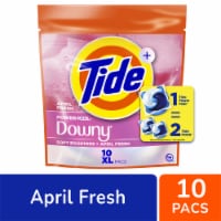 Tide Power Pods With Downy April Fresh Laundry Detergent Pods Perspective: Main