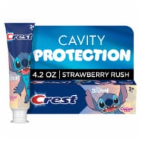 Crest Strawberry Rush Featuring Disney Stitch, 4.2 oz, Ages 2+ Perspective: Main