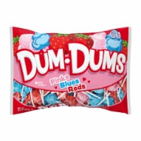Dum Dums® Pinks Blues and Reds Valentine's Lollipops Perspective: Main