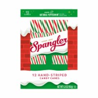 Spangler® Holiday Natural Peppermint Candy Canes Perspective: Main