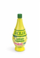 Sicilia® Organic Lemon Juice Bottle Perspective: Main