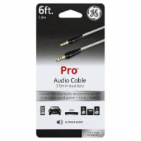 GE Pro 3.5mm Auxiliary Audio Cable - Gray