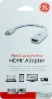 GE Mini Display Port to HDMI Adapter - White