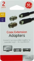GE Coax Extension Adapters - Black Perspective: Main