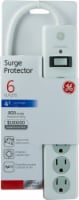 GE 6-Outlet Surge Protector - White