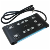 GE UltraPro 10-Outlet Surge Protector - Black