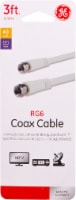 GE RG6 Video Coax Cable - White Perspective: Main