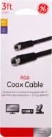GE RG6 Coax Cable - Black Perspective: Main