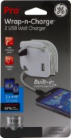 GE Pro Wrap-N-Charge USB Wall Charger Perspective: Main