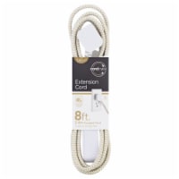 Jasco Cordinate Tan Braided Extension Cord