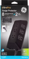 GE 8-Outlet Ultra Pro Surge Protector with USB Charging Perspective: Main