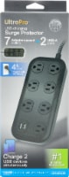 UltraPro™ USB-Charging Surge Protector - Black Perspective: Main