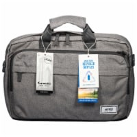 Solo Re:new Padded Briefcase - Gray