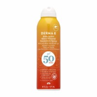 Derma-E Kids Active Sheer Mineral Sunscreen Spray SPF 50, 6 Fluid Ounces