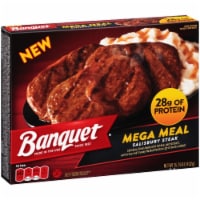 Banquet® Salisbury Steak Mega Meal Frozen Dinner Perspective: Main