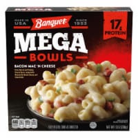 Banquet Mega Bowls Bacon Mac And Cheese Frozen Meal Perspective: Main