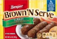 Banquet Brown 'n Serve Turkey Sausage Frozen Meat Perspective: Main