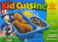 Kid Cuisine All American Fried Chicken Perspective: Main