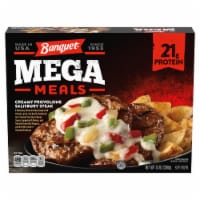 Banquet® Mega Meals Creamy Provolone Salisbury Steak Frozen Meal