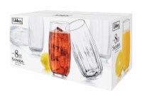 Libbey Samba Glassware Set - 8 pc - Clear