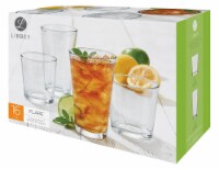 Libbey® Flare 16 pc Glassware Set