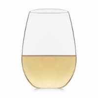 Libbey Signature Kentfield Stemless White Wine Glasses