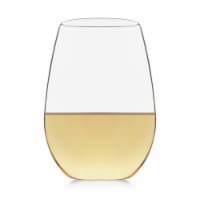 Libbey Signature Greenwich Stemless Wine Gift Set of 4, 18-ounce