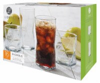 Libbey Rhombus 16 pc Glassware Set