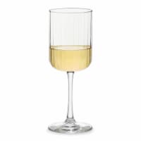 Libbey Paneled Wine Glasses, Set of 4 Perspective: Main