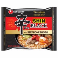 Nongshim® Shin Black Beef Bone Broth Noodle Soup Perspective: Main