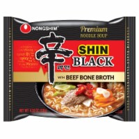 Nongshim® Shin Black Beef Bone Broth Noodle Soup Perspective: Main