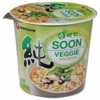 Nongshim Soon Veggie Noodle Soup Cup Perspective: Main