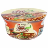 Nongshim® Beef Flavor Bowl Noodle Soup Perspective: Main
