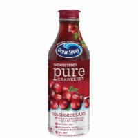 Ocean Spray Unsweetened Pure Cranberry Juice Perspective: Main