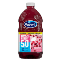 Ocean Spray® Light Cran-Raspberry50™ Cranberry & Raspberry Juice Drink Perspective: Main