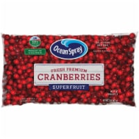 Fresh Premium Cranberries in 2 lb Bag