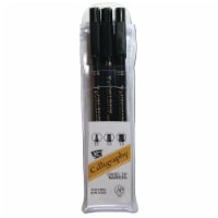 Yasutomo Chisel Tip Calligraphy Pens - Black Perspective: Main