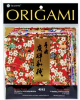 Yasutomo® Fold Ems Yuzen Washi Origami Paper - 12 Sheets Perspective: Main
