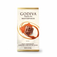 Godiva Masterpieces Milk Chocolate Caramel Lion of Belgium Perspective: Main