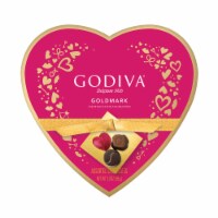 Godiva Assorted Belgium Chocolate Heart Valentine Candy Gift Box Perspective: Main
