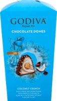 Godiva® Coconut Crunch Chocolate Domes Perspective: Main
